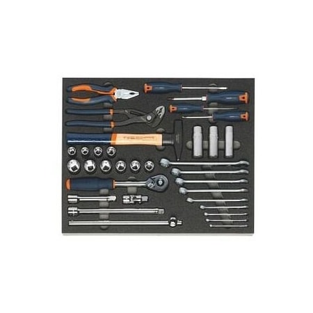 Garant 34 Pc Shop Tool Set in Foam 955009 34